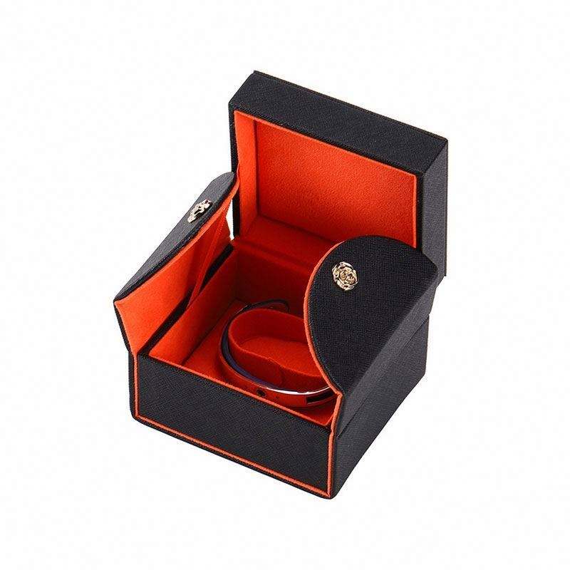 Custom new design leather jewellery boxes packaging with logo - Image 2