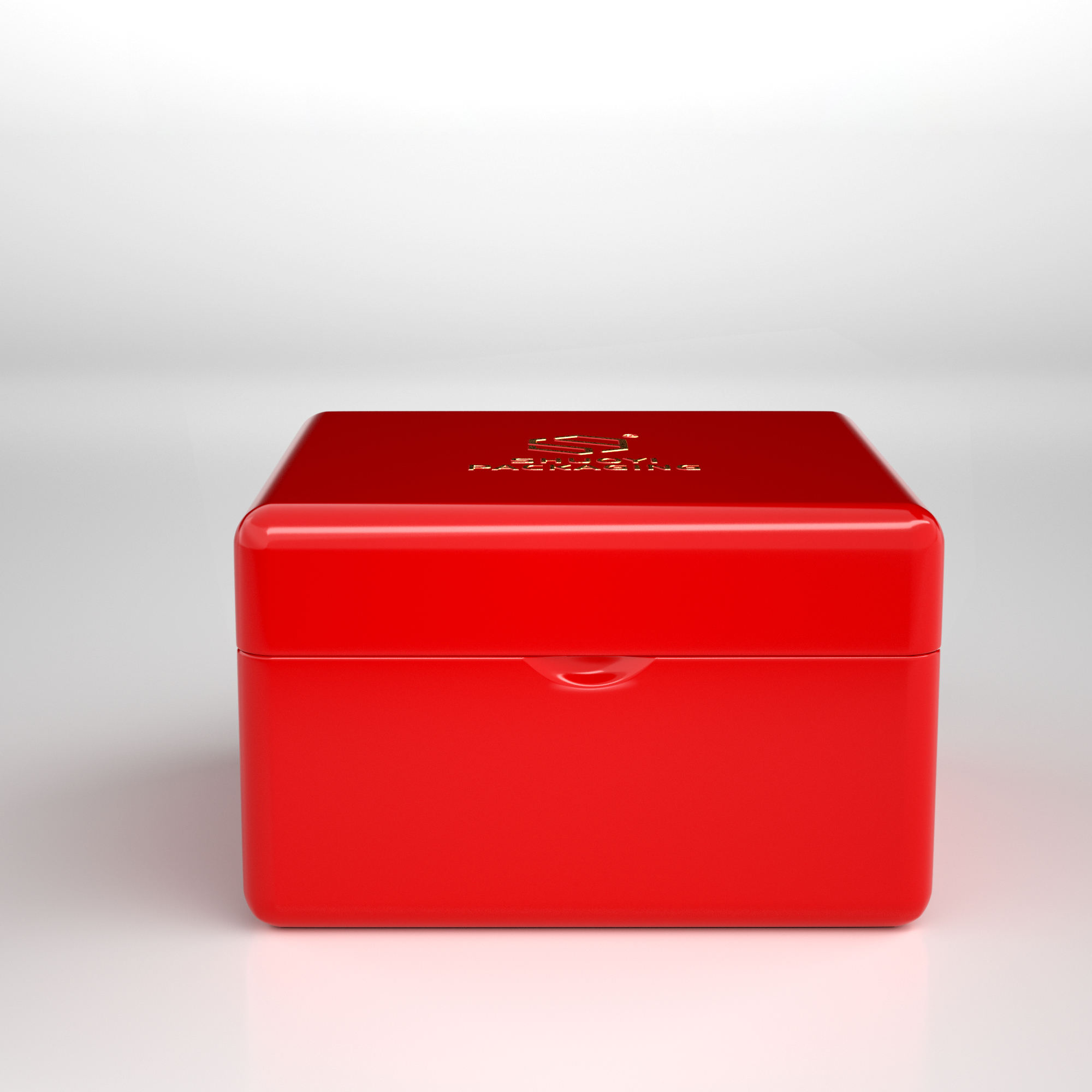 Wholesale High-End Custom Display Wooden Ring Box Portable Wedding Wooden Double Ring Box - Image 2