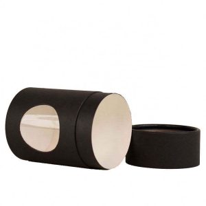 Hot sale recycled custom Round cylinder box paper tube packaging for tea wine cardboard paper tube