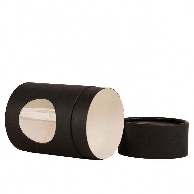 Hot sale recycled custom Round cylinder box paper tube packaging for tea wine cardboard paper tube