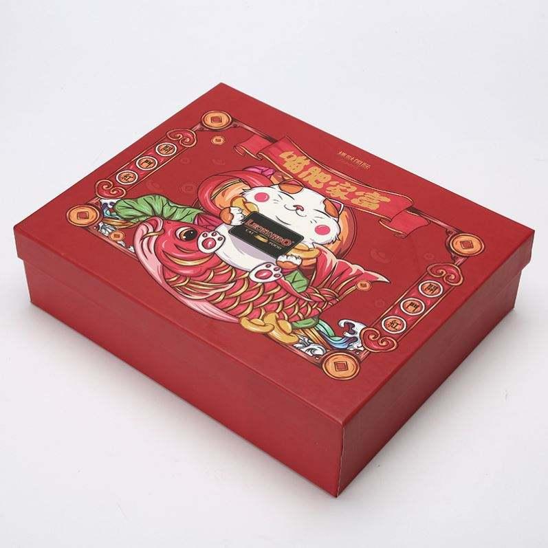 Custom Bakery Cake Paper Box 7 Slot Reversible Insert Gift Dessert Packaging For Christmas - Image 4