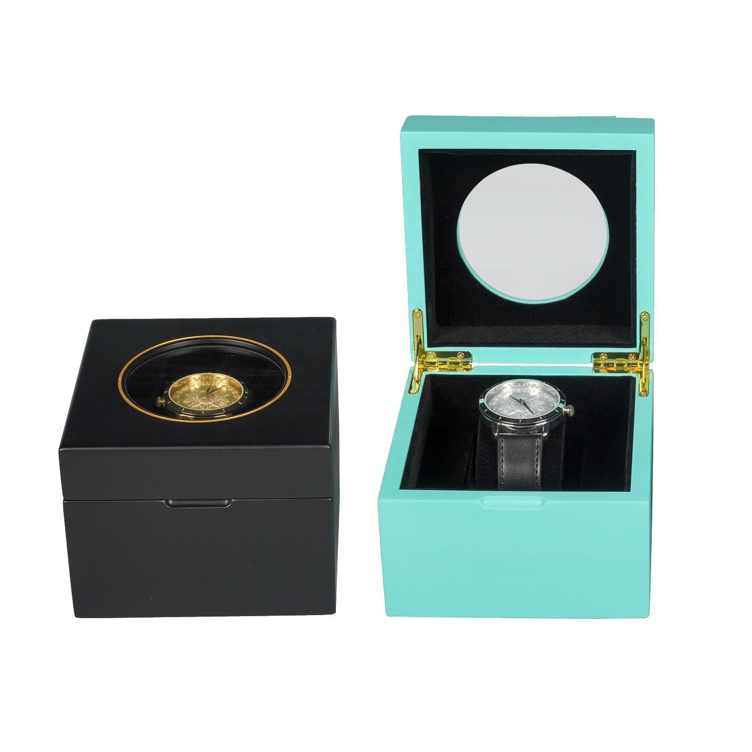 High quality luxury watch box for men's gifts wooden watch organizer box luxury - Image 6