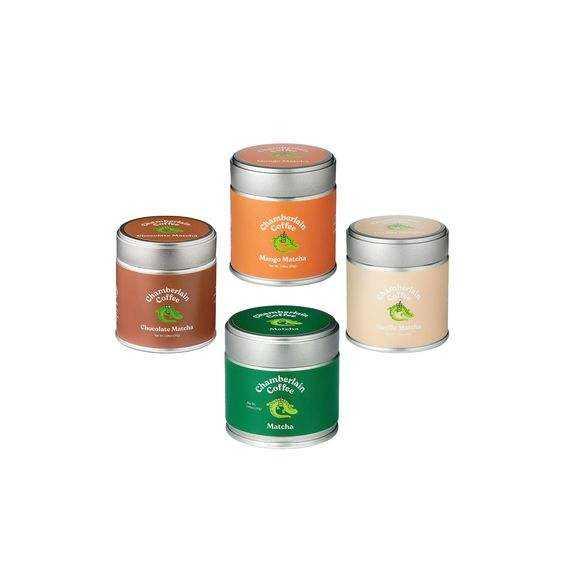 Luxury airtight pure steel tea matcha powder container 30 40g gram ring pull silver matcha caddy tin can round pack for matcha - Image 7