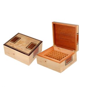Hot selling high quality luxury exquisite premium custom cigar box wood case