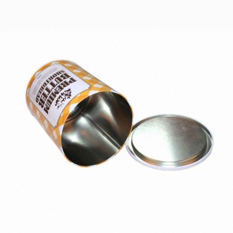 Food Grade Custom Round Packaging Can Metal Biscuit Tin Box - 图片 6