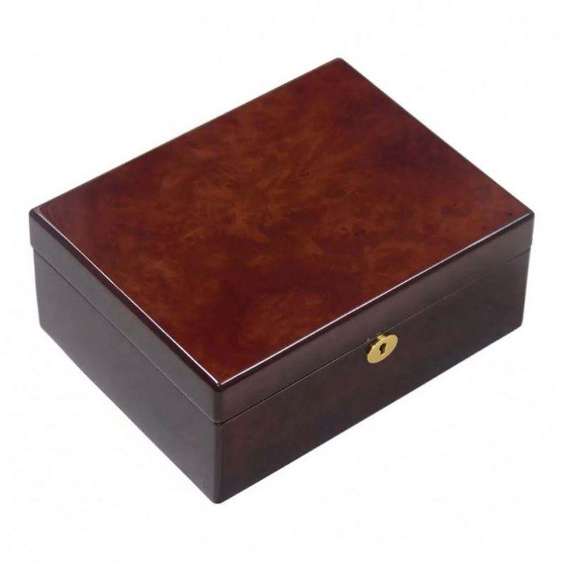 Multi-Layer Cufflinks Wood Organizer Packaging High-End Professional Cufflink Display Wooden Case - Image 4