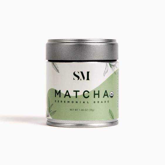 Luxury airtight pure steel tea matcha powder container 30 40g gram ring pull silver matcha caddy tin can round pack for matcha - Image 4
