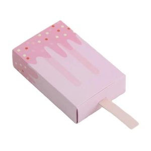 Factory Price  Customized Multi-color Ivory Cardboard cute boxes for candy, cookies, snack boxes