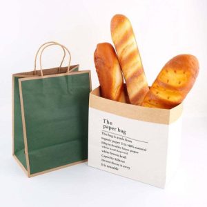 Custom OEM Zipper Packaging Food Stand Up Pouch Kraft Paper Bag