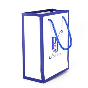 Custom printing jewelry paper bag luxury foil stamping jewelry shopping bag earring necklace bracelet paper bag