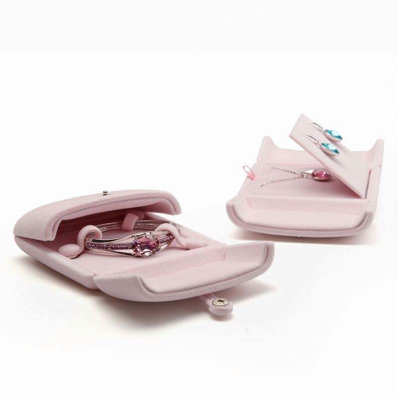 promotional Classic Jewelry Box Velvet Pendant Necklace Ring Jewelry Packaging Box Gift Box - Image 5