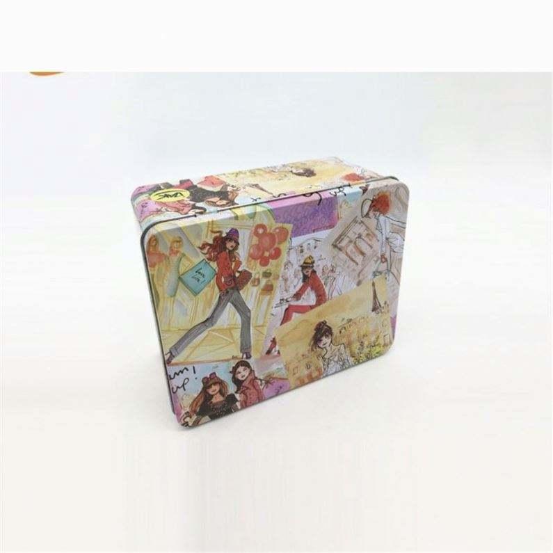 Wholesale Custom Printed Tinplate Box Multi-functional Box Packaging tin boxes for cookies chocolate candy packaging tin can - Image 5
