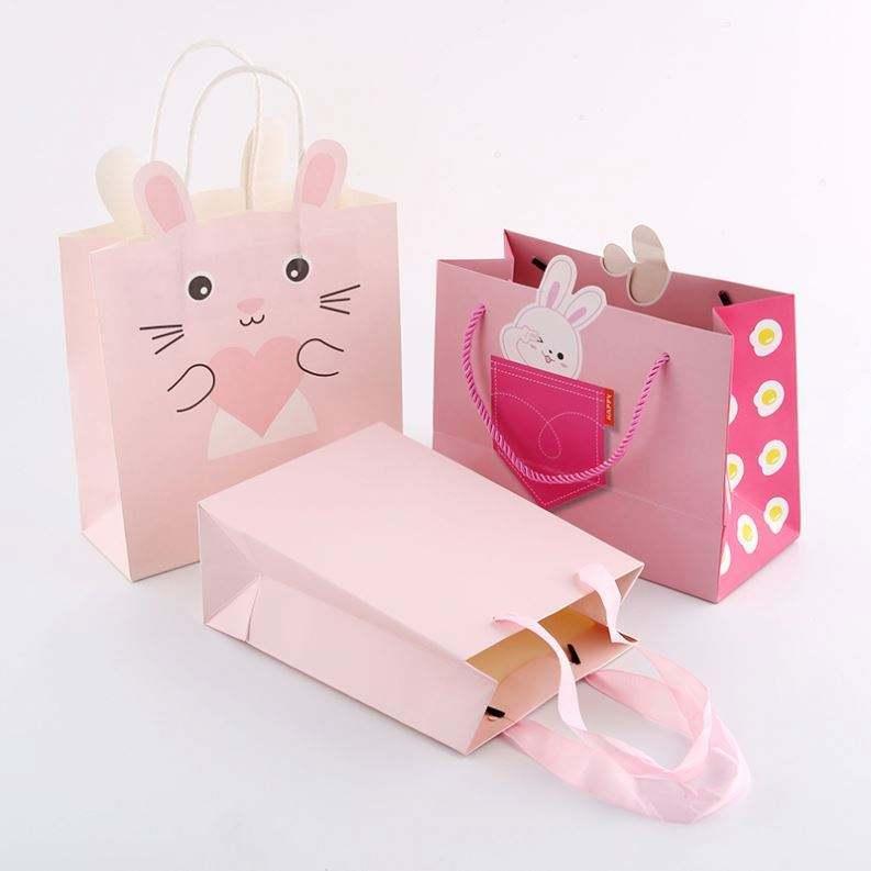 BTO Custom logo printed luxury merchandise retail euro tote cardboard packaging art paper shopping bags for clothes/clothing - 图片 5