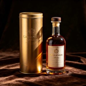 Golden Classic Metal Wine Tank, Tinplate Wine Tank, High-end Wine Box, High-Grade Wine Tank, Iron Tank, Metal Tank