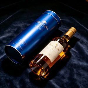 Blue classic metal wine tank, tinplate tank, high-end wine box, white wine tank, iron tank, metal tank